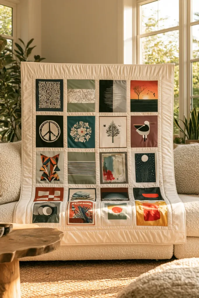 Modern T-Shirt Quilt