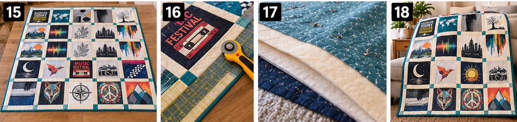 Modern T-Shirt Quilt
