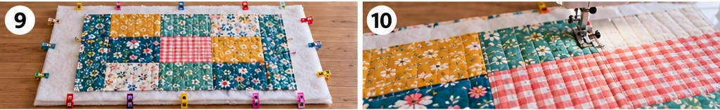 Portable Quilted Cat Travel Mat