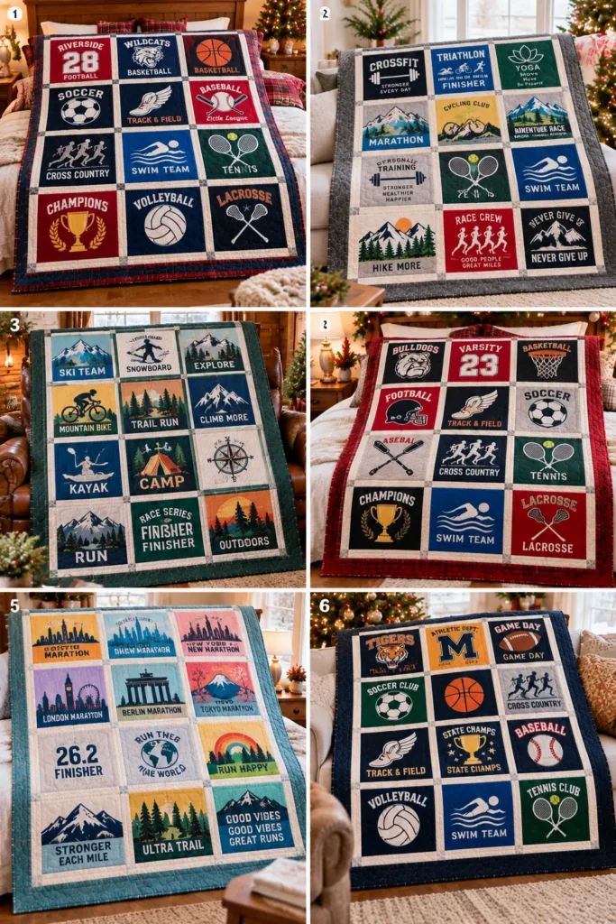 Sports T-Shirt Quilt