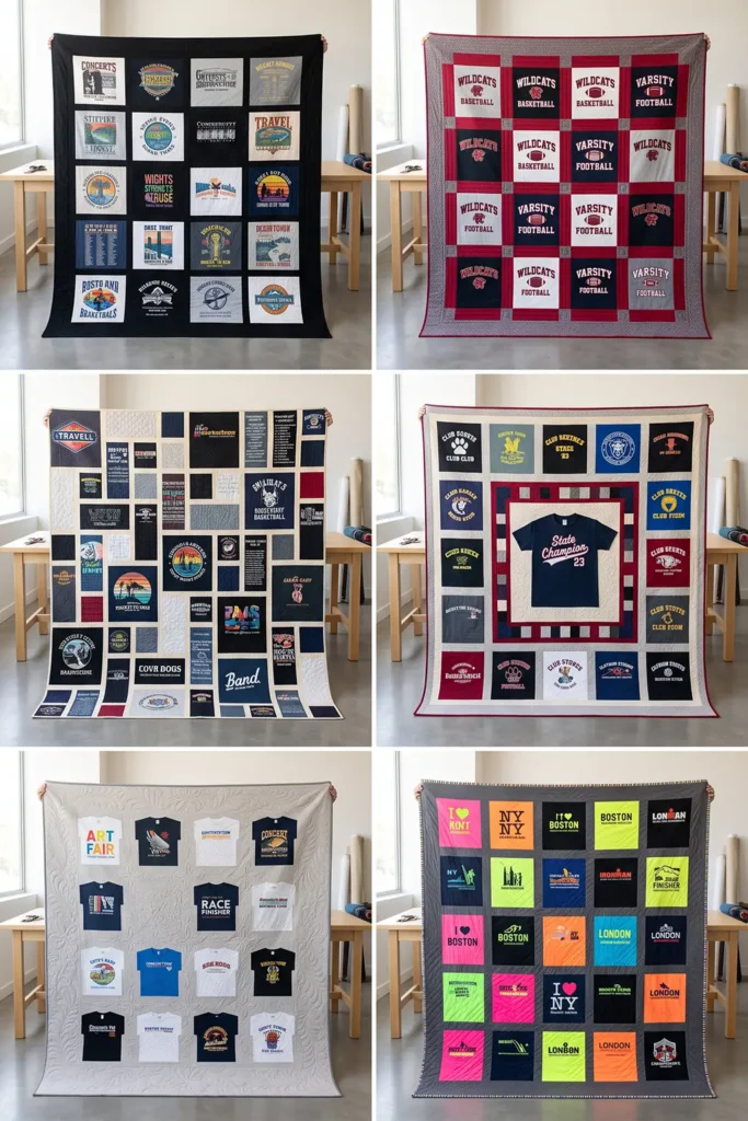 Sports T-Shirt Quilt