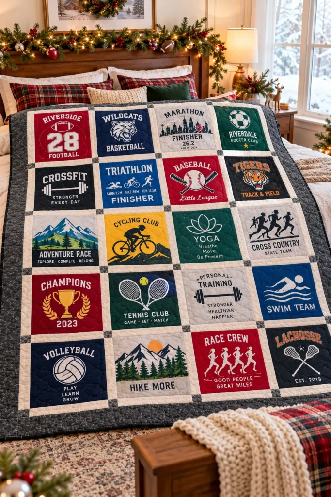 Sports T-Shirt Quilt