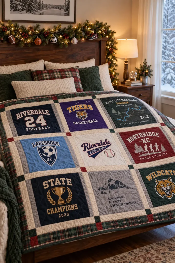 Sports T-Shirt Quilt