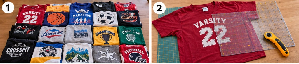 Sports T-Shirt Quilt