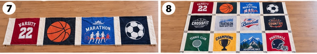 Sports T-Shirt Quilt