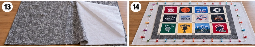 Sports T-Shirt Quilt