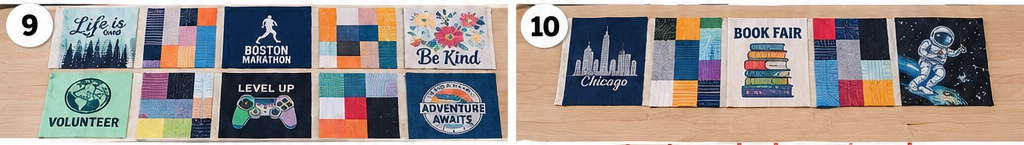 Sustainable Scrap-Busting T-Shirt Quilt