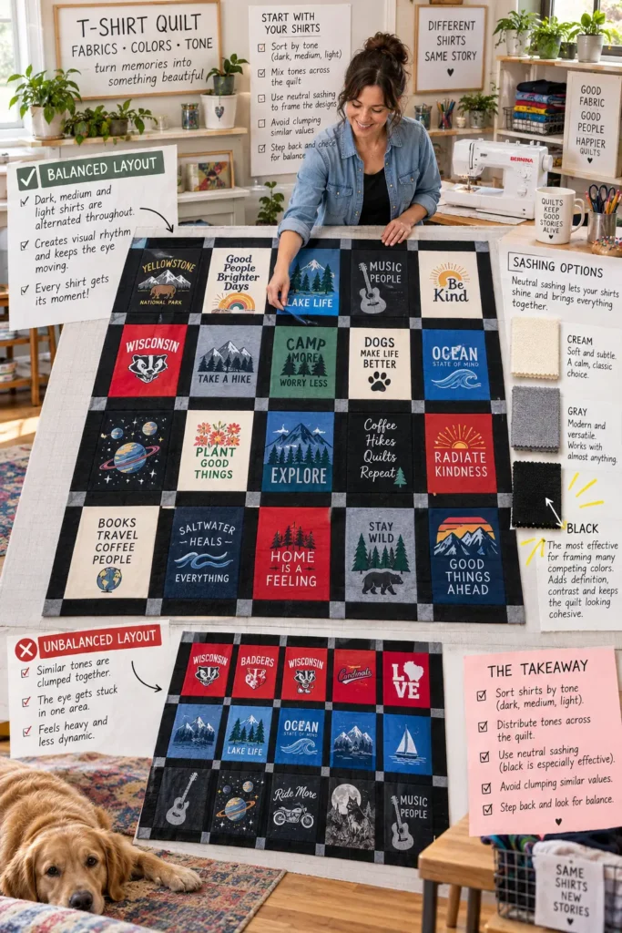 T-Shirt Quilt Ideas
