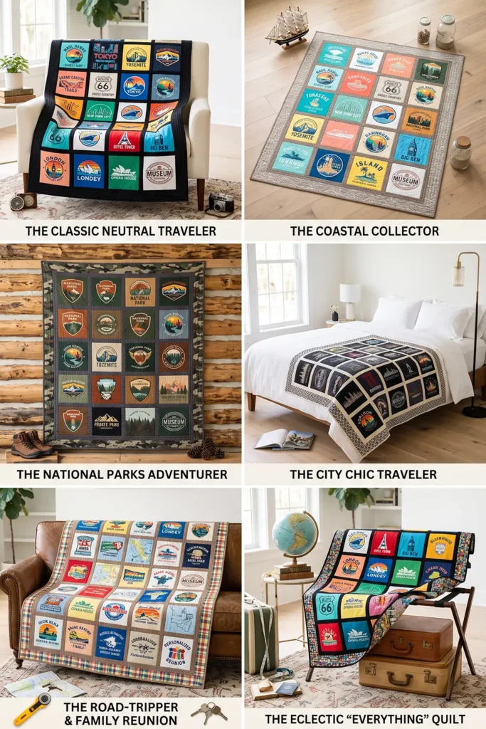Travel T-Shirt Quilt