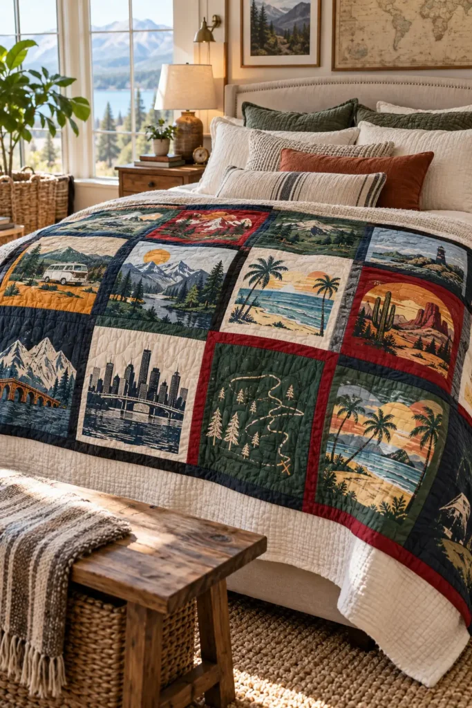Travel T-Shirt Quilt