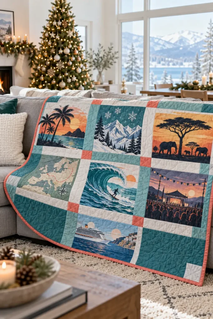 Travel T-Shirt Quilt