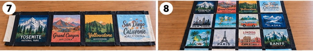 Travel T-Shirt Quilt