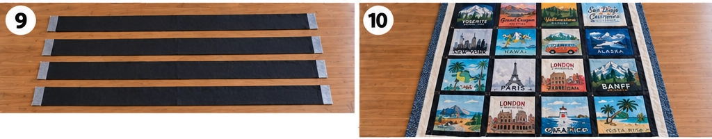 Travel T-Shirt Quilt