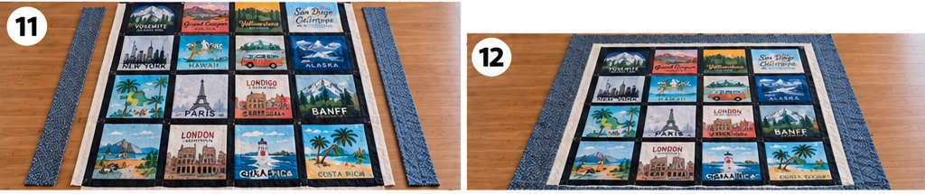 Travel T-Shirt Quilt