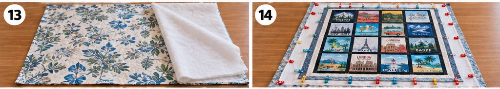 Travel T-Shirt Quilt