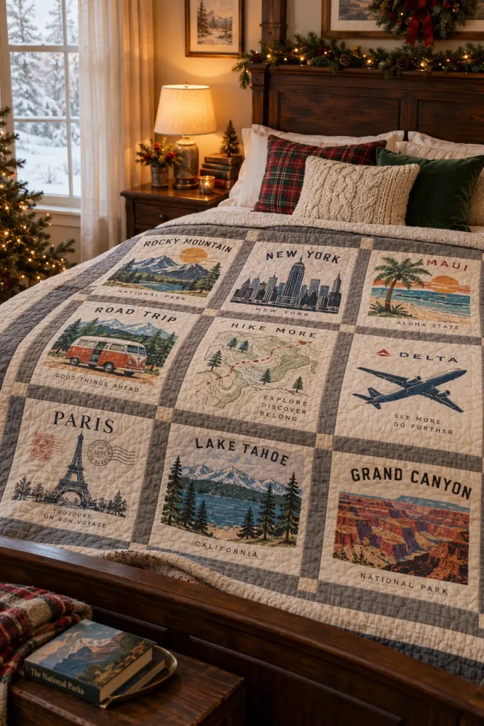 Travel T-Shirt Quilt