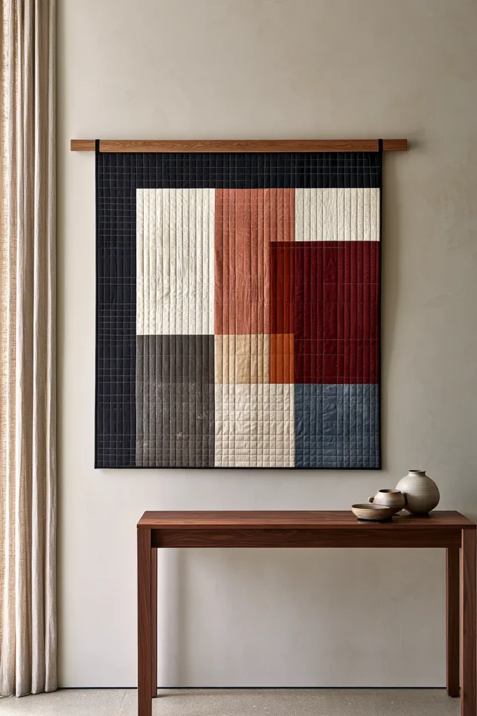 Wooden Quilt Hangers and Compression Bars